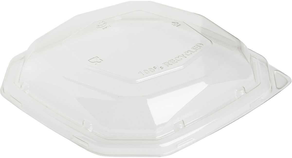 Octabagasse® Deckel 1000 ml - rPET - Transparent