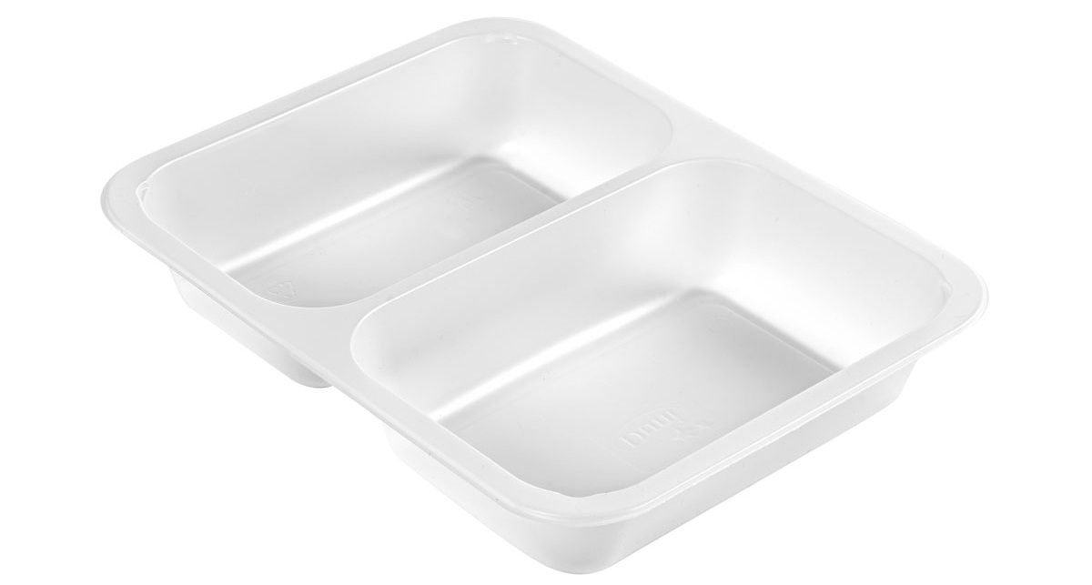 Siegelschale Caterline Plus 227 x 178 x 50 mm Transparent 2-Teilung