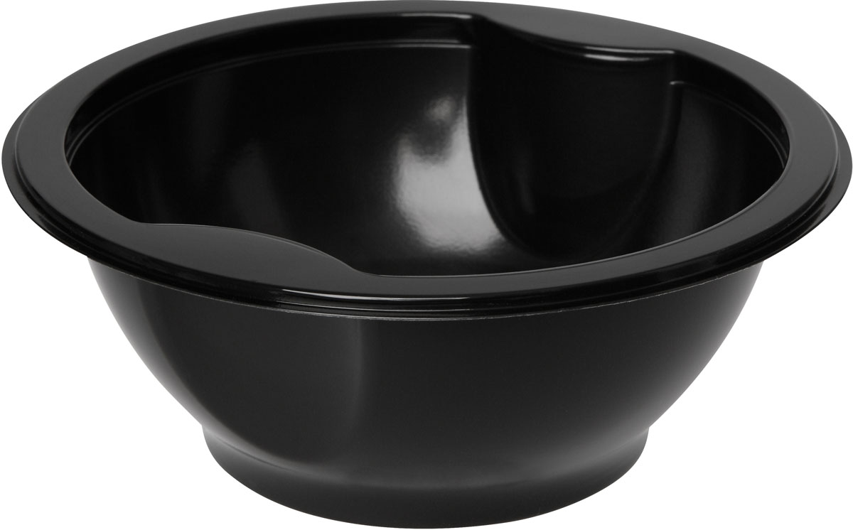 Multi-Schale 153 x 153 x 60 mm Schwarz ungeteilt